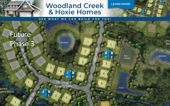 3 New Lots in Woodland Creek
